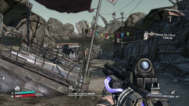Borderlands 1 (Brick) Gameplay Walkthrough (PC) Part 17:Crazy Earl's Booze Bottles/Firepower смотреть онлайн