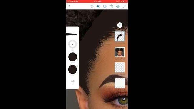 BUN TUTORIAL STEP BY STEP | ADOBE SKETCH смотреть онлайн