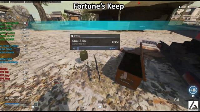 GTX 1660 SUPER 6GB | Call of Duty: Warzone-2022 Fortune's Keep Resurgence (1080p Maximum Settings) смотреть онлайн