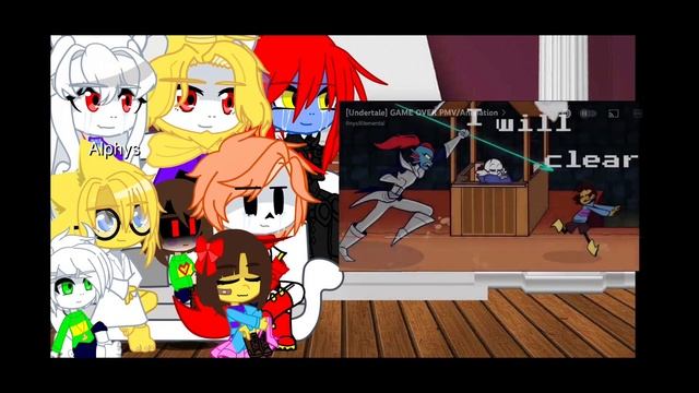 The Undertale Genocide Route Reacts To Sans|(2/4)| смотреть онлайн