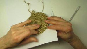 Вязание ковриков крючком. КРУГЛЫЙ коврик основы вязки. Сrochet carpet. Урок 5 часть 1