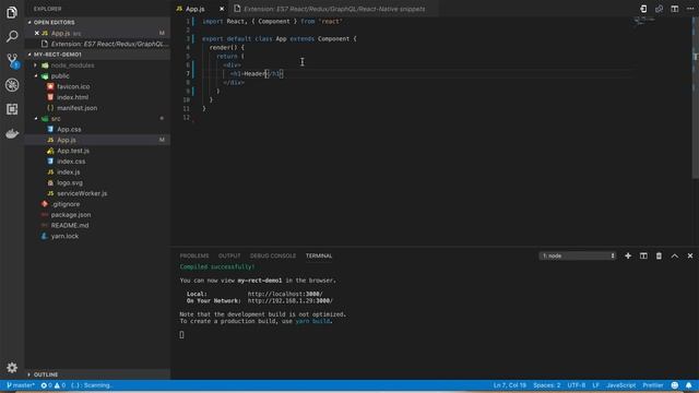 React JS : App #EP4 смотреть онлайн