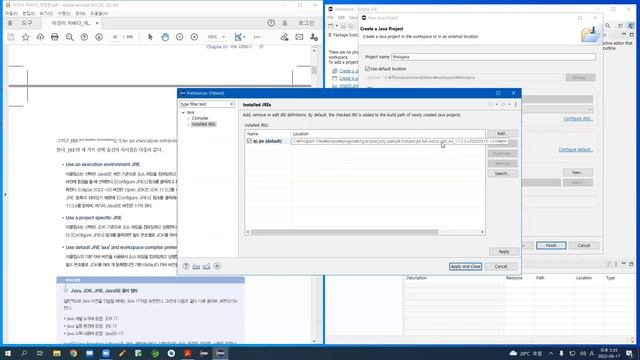 [자바 기초 강의] 8강. 1.8 이클립스 프로젝트 생성 смотреть онлайн