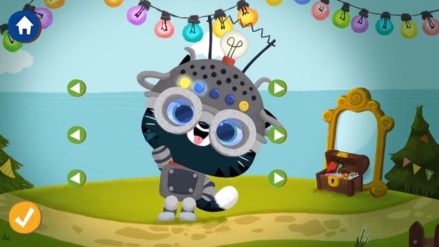 WoodieHoo Animal Fun - Dress Up game for kids - Try on carnival costumes * iOS | Android смотреть онлайн