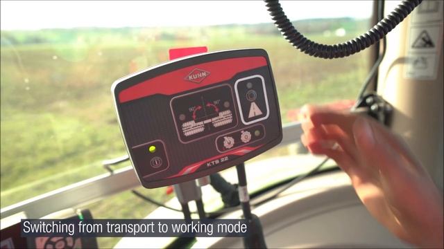 KUHN - OPTIMER L 12000: Large width stubble cultivator start-up and settings смотреть онлайн