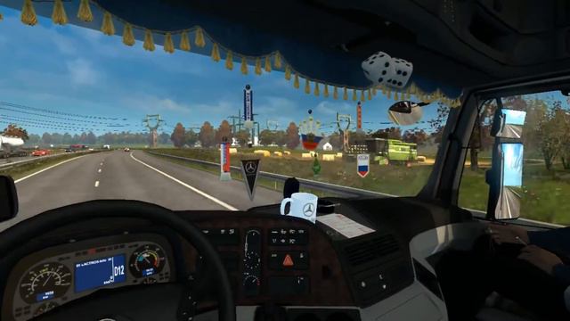 Euro Truck Simulator 2(1.24.4.3s).Katowice-Крымск.Часть 1 смотреть онлайн