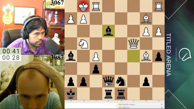 шахматы ХИТРЮГА Хикару Накамура - Сергей Жигалко смотреть онлайн
