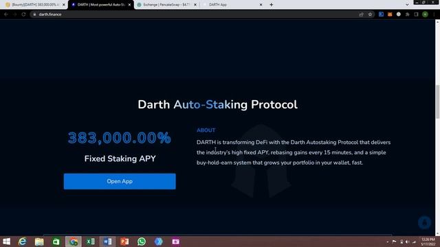 $DARTH - Most powerful Auto-Staking & Auto-Compounding Protocol In Crypto смотреть онлайн
