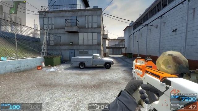 Counter Strike Source p90 Asiimov смотреть онлайн