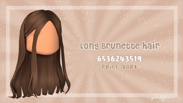 *AESTHETIC* brown HAIR CODES for bloxburg & roblox | w links| peachytea смотреть онлайн