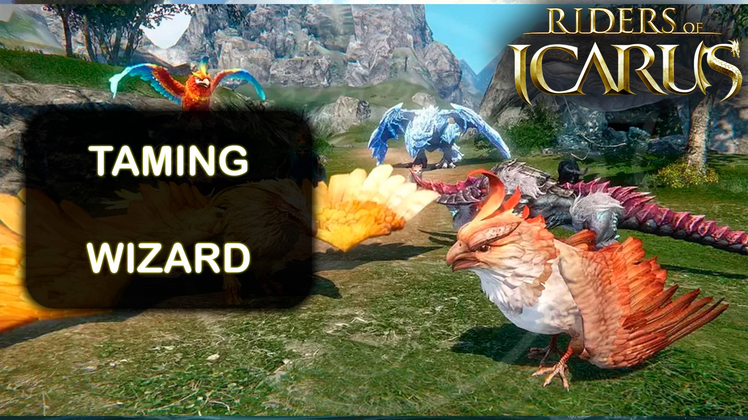 Riders of Icarus - Wizard - episode 34 - taming - Tritael Rift