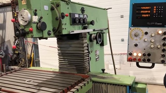 Maho MH800 universal milling machine смотреть онлайн