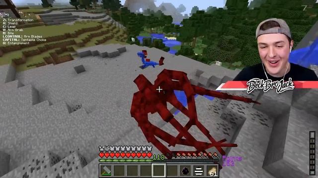 Upgrading VENOM To GOD VENOM In MINECRAFT!
