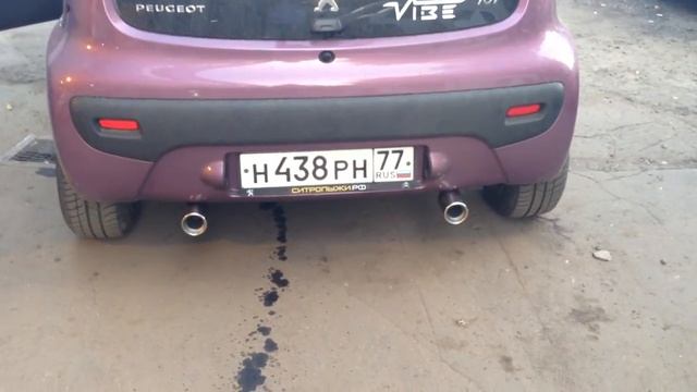Тюнинг глушителя на peugeot 107 смотреть онлайн