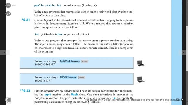 Introduction To Java Programming Exercise 6 21a смотреть онлайн