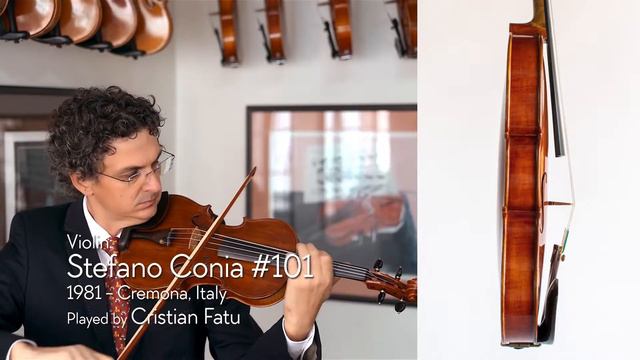 Stefano Conia Violin, 1981 / Cristian Fatu / At The Metzler Violin Shop
