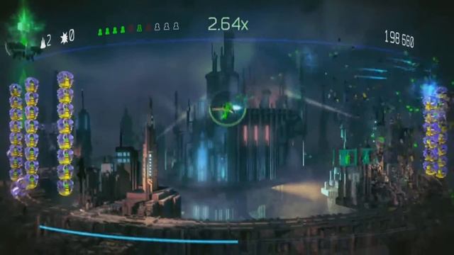 Resogun для PS4 тест драйв смотреть онлайн