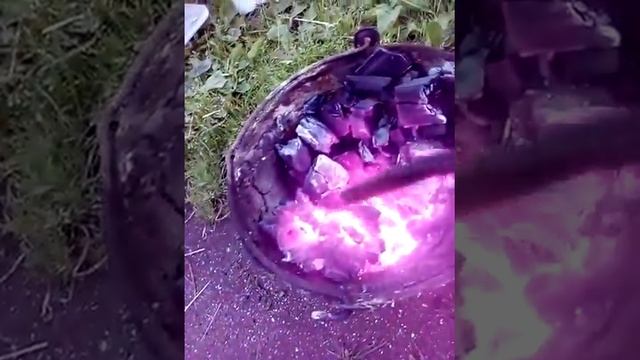 Получение железа из болотной руды. смотреть онлайн