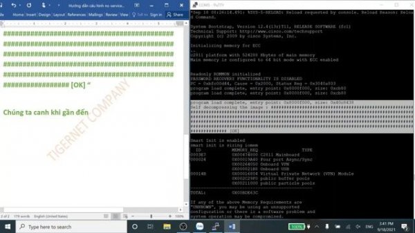 Reset Cisco router "no service password recovery" hoặc "PASSWORD RECOVERY FUNCTIONALITY IS DISABLED