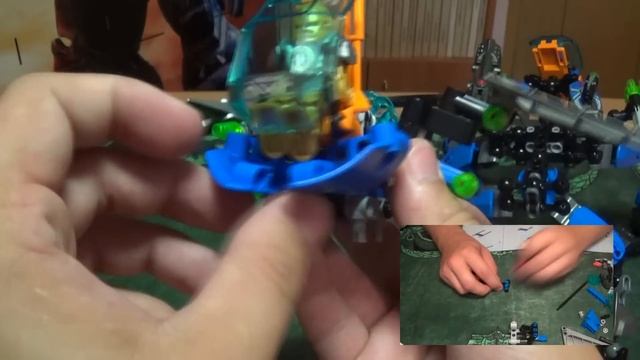 Constructor Distra - Обзор LEGO Hero Factory 44028 Surge & Rocka Combat Machine Build & Review смотреть онлайн