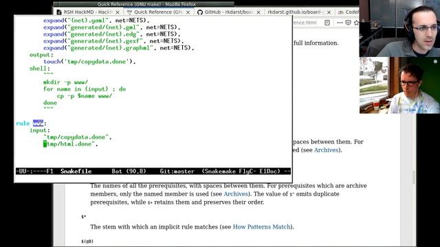 Research Software hour 005: Interview with Sarah Gibson, Snakemake, workflow automation intro, etc. смотреть онлайн
