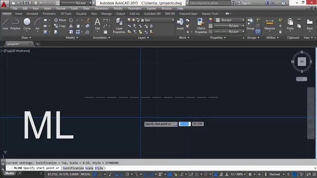 Curso Autocad 2015 "Dibujar muros fácilmente" #2 смотреть онлайн