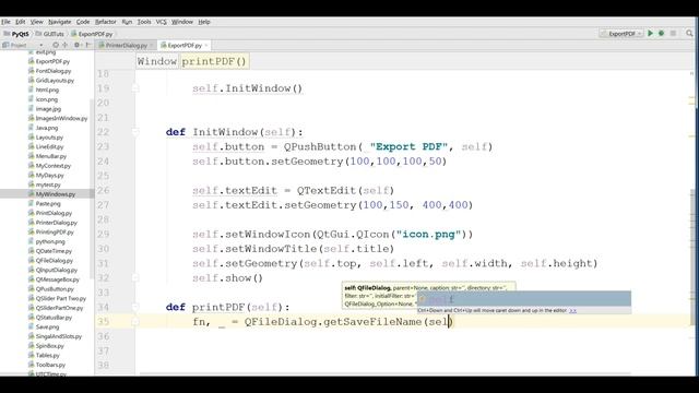31 PyQt5 PDF Exporting Python GUI Programming With PyQt5 смотреть онлайн