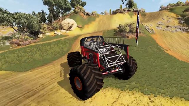 Monster Truck Mud Battle #15 | BeamNG Drive - Griff's Garage смотреть онлайн