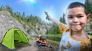 ВЫЖИВАЕМ 24 ЧАСА в ПАЛАТКЕ