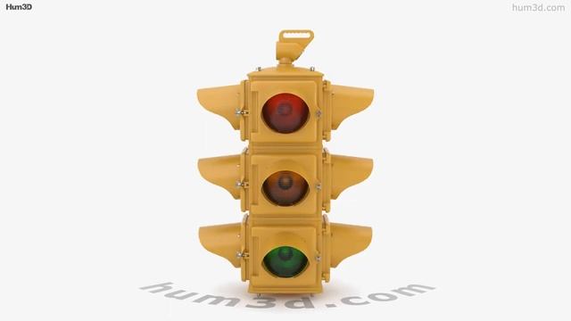 Crouse Hinds 4 way Traffic Light Old Style 3D model by Hum3D.com смотреть онлайн