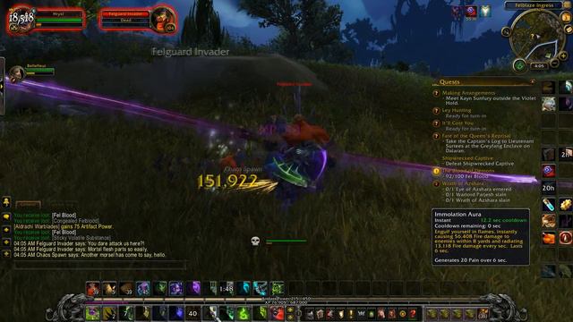 World of Warcraft Chronicles of a Demon Hunter 24 "Keep Your Eyes on the Prize" смотреть онлайн
