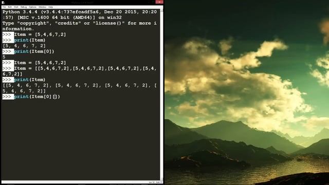 Python Tutorial - Episode 6 - Multi-Dimensional List смотреть онлайн