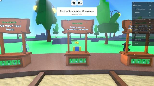 САМАЯ ЛУЧШАЯ ИГРА ДЛЯ ЗАРАБОТКА РОБУКСОВ В РОБЛОКС! АФК ФАРМ РОБУКСОВ! (Donate Spinner) | Roblox смотреть онлайн