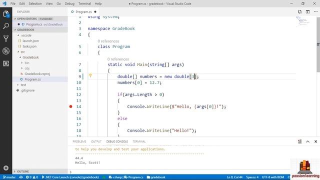 3 Learning the C# Syntax смотреть онлайн