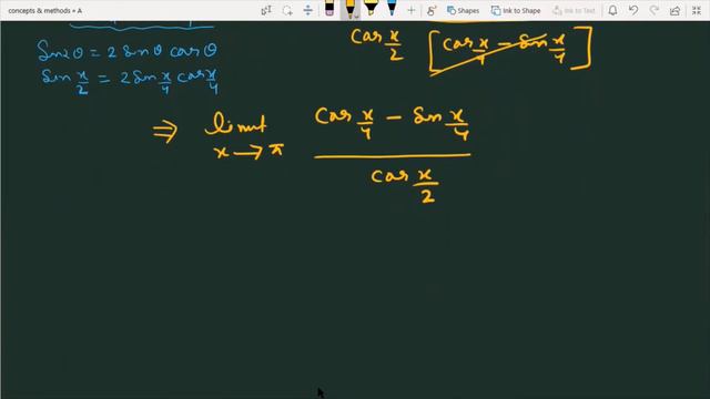 limit x tends to pi '[(1-sinx/2)/(cos(x/2)(cosx/4-sinx/4))]' ||| `(1-sinx/2)/(cosx/2(cosx/4-sinx/4) смотреть онлайн