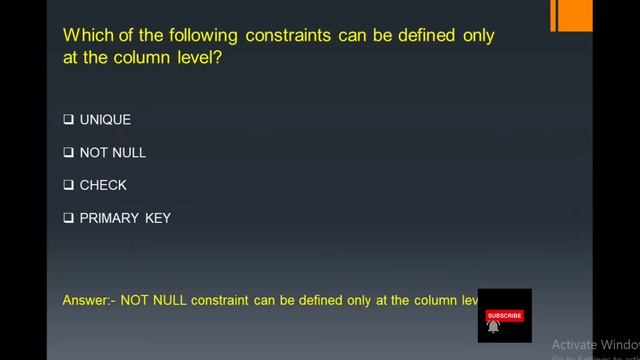 SQL MCQ Questions || Exam preparation || Important interview questions #sqlite #java #software смотреть онлайн