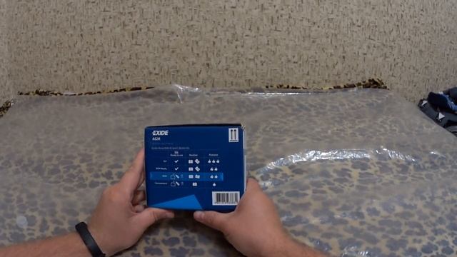 Распаковка — Мотоаккумулятор Exide ETX9-BS