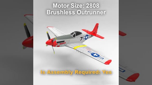 Volantex RC 768-1 Mustang P51D 2.4Ghz 6CH 750mm смотреть онлайн