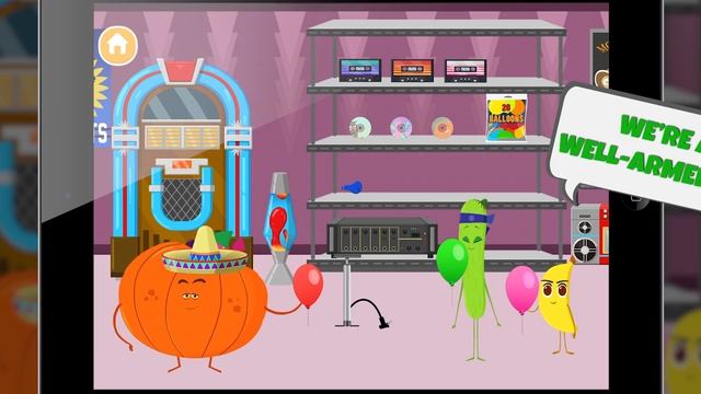 Happy Holi - Fruits Vs Veggies: Music Store | Let's Play Holi | Kinsane Games смотреть онлайн