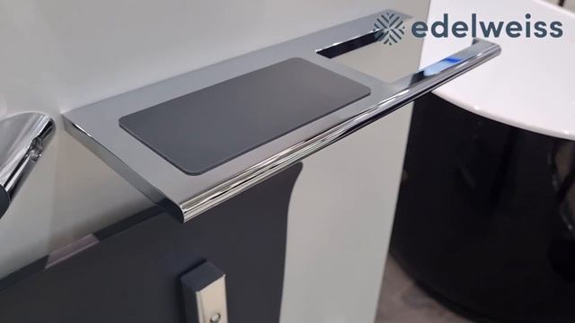 Держатель туалетной бумаги с полочкой Black & White SN-8043 смотреть онлайн