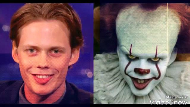 Bill Skarsgård as Pennywise from IT смотреть онлайн