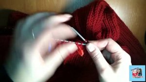 Свитер реглан снизу резинкой/вязание линий реглана/Часть 3