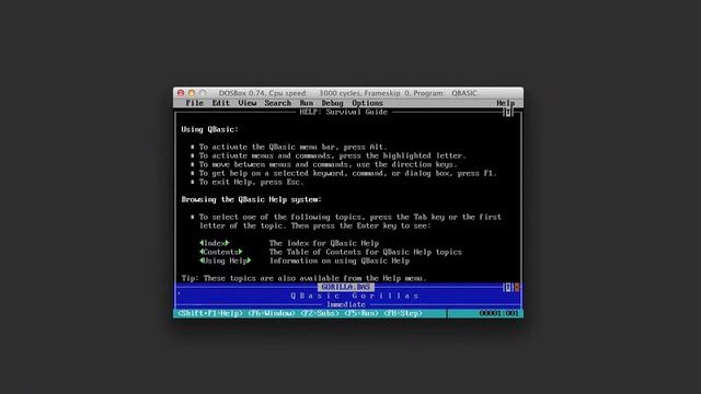 Solving Projectile Motion - Qbasic Gorillas смотреть онлайн