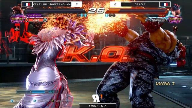 [TEKKEN 7] THE FIRST CHAMP! Super Akouma (Akuma) vs Oracle (Anna) FT7 - Reversal RENEGADE #1 смотреть онлайн