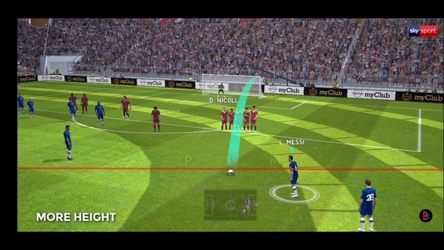 Real Trick/Rules To take Perfect Freekick/Corner kick | efootball Pes 22 Mobile смотреть онлайн