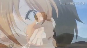 Аниме клип - яркий солнечный закат...