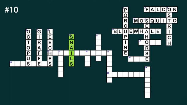 Crossword Puzzles with Answers | Crossword Game | Word Game смотреть онлайн