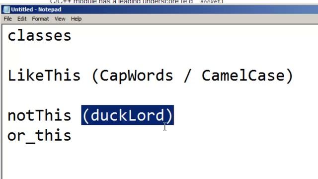 Learn Python Programming Tutorial 35 | Python Naming Conventions смотреть онлайн