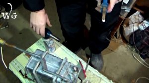 Ремонт (пайка) теплообменника на китайской газовой колонки
