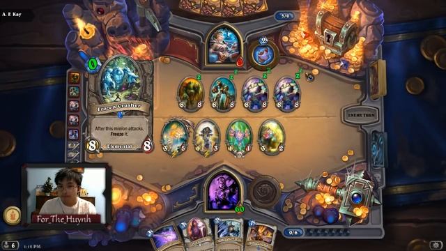 When A.F Kay isn't AFK (Interesting Gameplay Mechanic) Hearthstone Kobold and Catacombs Expansion смотреть онлайн